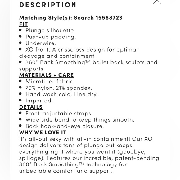 Torrid XO Plunge 360° Back Smoothing Bra - Picture 6 of 6